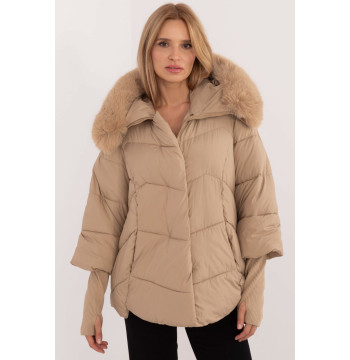 Kurtka Damska Model MBM-KR-2505.14 Camel - MBM