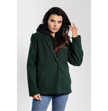 Kurtka Damska Model A752 Bottle Green - awama