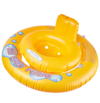 Kółko do pływania dla niemowląt koło pontonik dla dzieci dmuchany z siedziskiem pontonik INTEX max 15 kg 6-18miesięcy