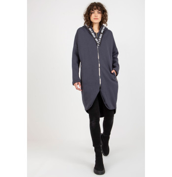 Bluza Damska Model RV-BL-6683.00P Grafit - Relevance