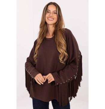 Bluza Damska Model IT-BZ-21695.10 Dark Brown - Factory Price