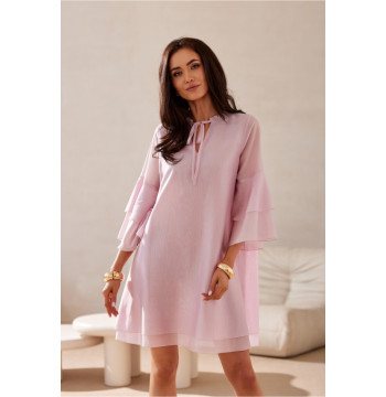 Sukienka Model Beatrice ROZ SUK0525 Pink - Roco Fashion