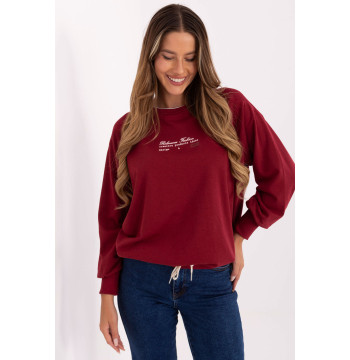 Bluza Damska Model RV-BL-A870.45 Bordo - Relevance