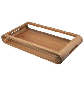 ARTELEGNO VASD Dwustronna taca z drewna bukowego 27 x 49 cm