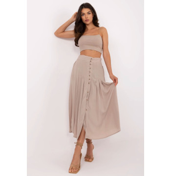 Spódnica Model D73761M50187B Dark Beige - Sublevel