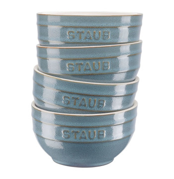 MISKA OKRĄGŁA STAUB 40510-795-0 12 CM - ZESTAW 4 SZTUK