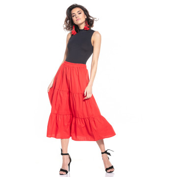 Spódnica Model T339/8 Red - Tessita