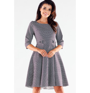 Sukienka Model A520 Houndstooth - awama