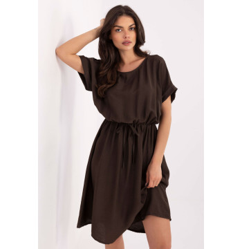 Sukienka Model MI-SK-A63751.67 Dark Brown - Italy Moda