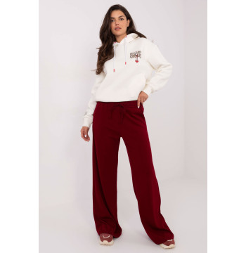 Spodnie Dresowe Model RV-DR-A611.52 Bordo - Relevance