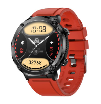 Smartwatch Gravity GT21-6 + Czerwony Pasek Silikonowy