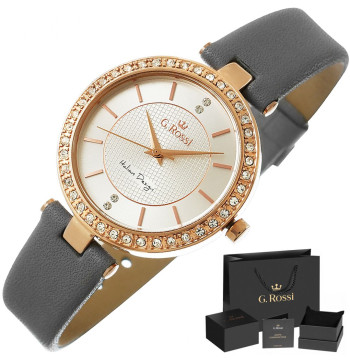 Zegarek Damski G.Rossi 10995A2-3B4 + BOX