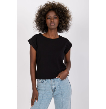 T-shirt Damski Model RV-TS-4833.68P Black - BFG