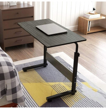 Mobilne biurko stolik pod laptop tablet, regulowane na kółkach STL03WZ3