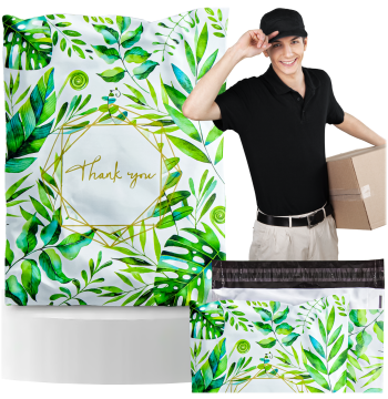 FOLIOPAKI KURIERSKIE MOCNE KOPERTY FOLIOWE 310X420 THANK YOU 50szt