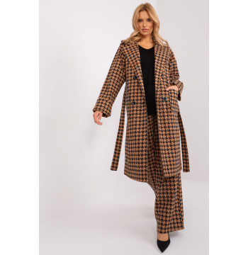 Płaszcz Damski Model LK-PL-509407.96P Camel - Lakerta