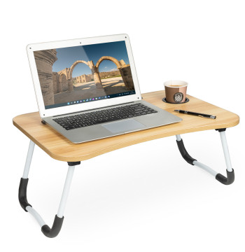 Stolik pod laptopa podstawka do łóżka mobilny śniadaniowy składany stojak