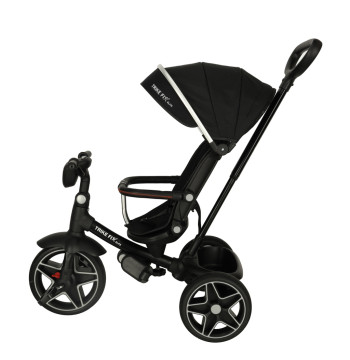 Rowerek trójkołowy TRIKE FIX Elite 2w1 rower spacerówka 6w1 czarny