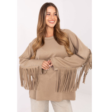 Bluza Damska Model IT-BZ-21695.10 Dark Beige - Factory Price