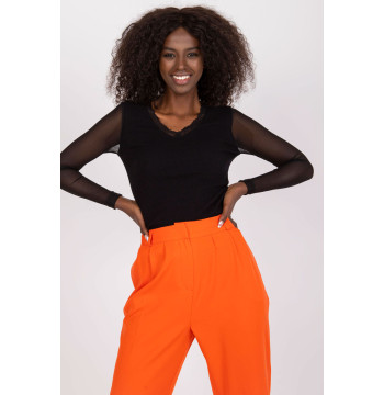 Bluzka Model RV-BZ-7839.88P Black - Rue Paris