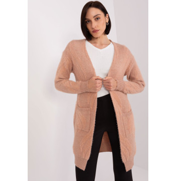 Sweter Kardigan Model AT-SW-234501.00P Brzoskwinia - AT