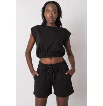 Spodnie Komplet Model HG-KMPL-5447.14X Black - Rue Paris
