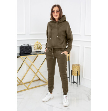 Spodnie Dres Damski Model Copacabana WJ8788 Khaki - Vittoria Ventini