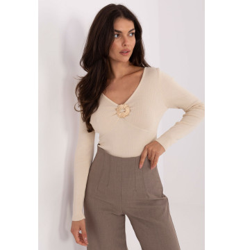 Sweter Damski Model PM-SW-DF61034.76 Light Beige - Factory Price