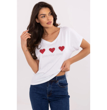 Tshirt Damski Model CLM-TS-1708.83 White - Factory Price