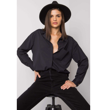 Koszula Damska Model EM-KS-005.34 Black - Ex Moda
