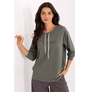 Bluzka Model RV-BZ-A785.58 Khaki - Relevance