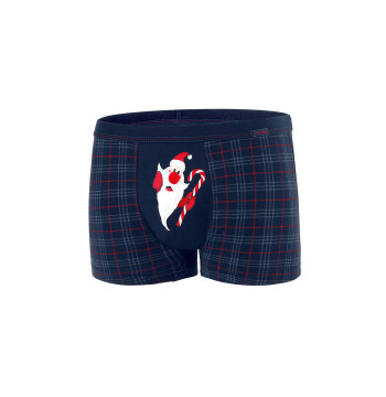 Bokserki Santa Claus 007/61 Navy Blue - Cornette
