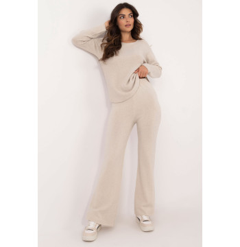 Spodnie Komplet Model IT-KMPL-2219.51 Light Beige - Italy Moda