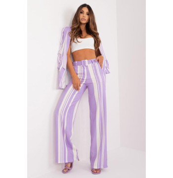 Spodnie Damskie Model DHJ-SP-5077.27 Light Violet - Italy Moda