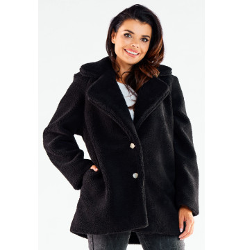 Płaszcz Damski Model A534 Black - awama