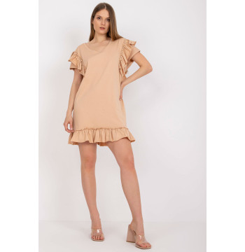 Sukienka Model FA-SK-7017.72P Beige - Fancy
