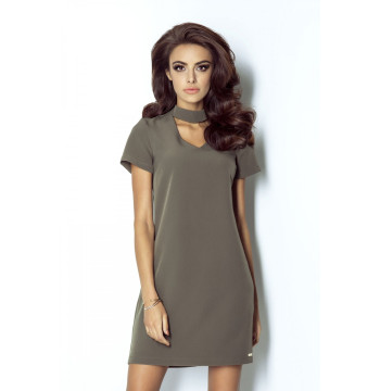 Sukienka Model Elena 204 Khaki - IVON