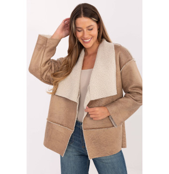 Kurtka Damska Model IT-KR-95616.66 Beige - Factory Price