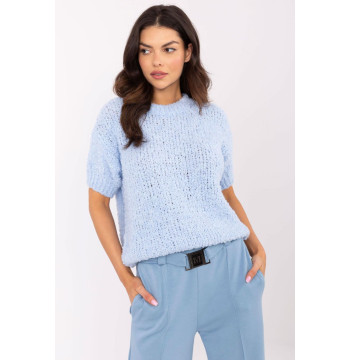 Sweter Damski Model MI-SW-2701.23 Light Blue - Italy Moda