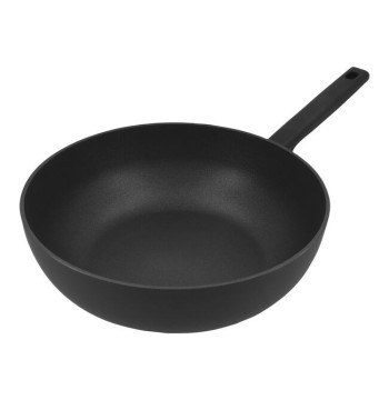 Demeyere Alu Comfort 3 Koekenpan Duraslide 40851-189-0 Wok 20 cm Czarna