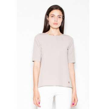 Bluzka Model VT002 Beige - Venaton