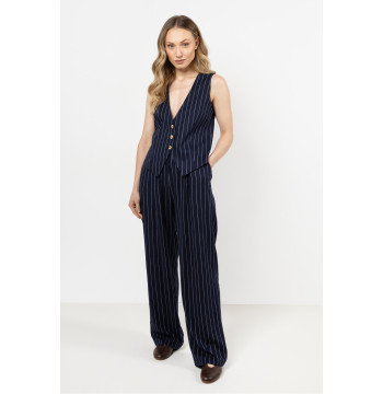 Spodnie Damskie Model A725 Navy - awama