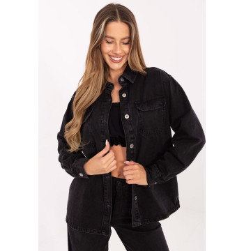 Kurtka Damska Model D80026BI11280B158 Black - Sublevel