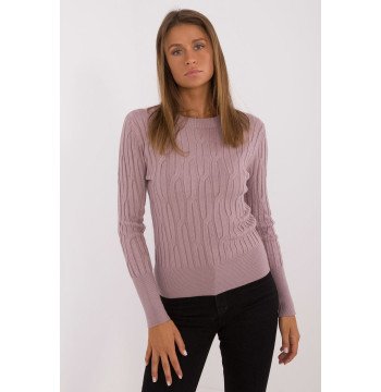 Sweter Damski Model AT-SW-2338-2.61 Dark Pink - AT