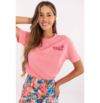 Tshirt Damski Model D12022AC02645I Pink - Sublevel