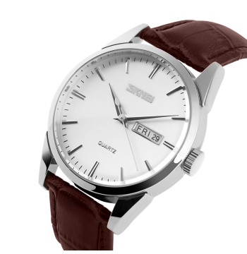 Zegarek Męski Skmei 9073SIWTB + BOX