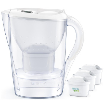 Dzbanek filtrujący Brita Marella+3 Maxtra Pro PP (biały ; 2,4l)