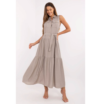 Sukienka Model MI-SK-A5032.70P Grey - Italy Moda