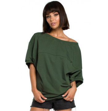 Bluza Damska Model B079 Green - BeWear