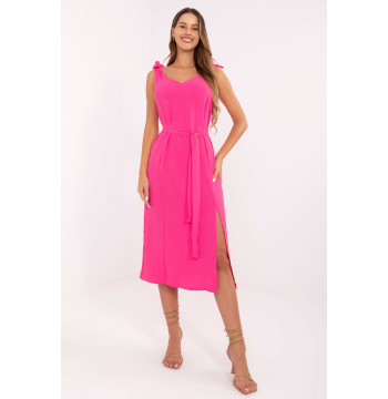 Sukienka Model WN-SK-1211.58 Fluo Pink - Rue Paris